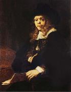 Portrait of Gerard de Lairesse Rembrandt van rijn